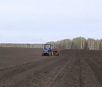 Актанышта беренчеләрдән булып язгы чәчүгә Иске Җияш авылының элекке фермеры Хуҗин Фәрит абый төште