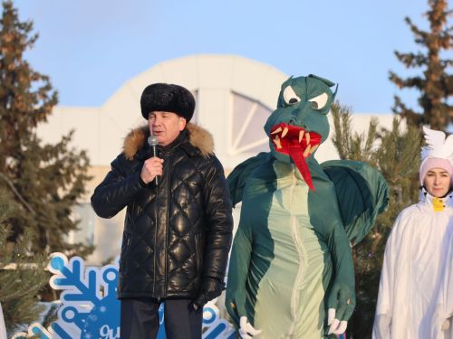 Хуш киләсең, Яңа ел: Актанышның төп Яңа ел бәйрәменнән безнең репортаж