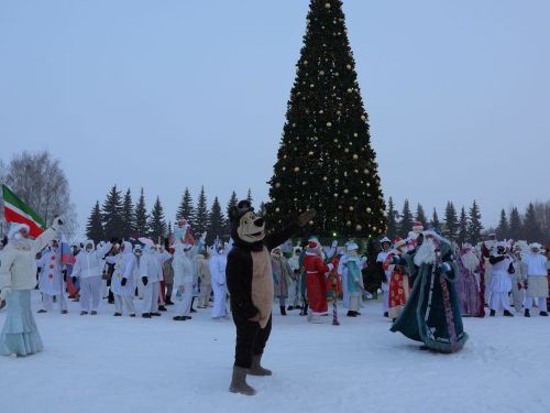 Хуш киләсең, Яңа ел: Актанышның төп Яңа ел бәйрәменнән безнең репортаж