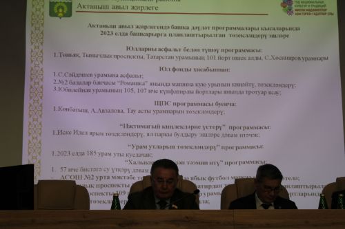Районыбызның иң олы җирлегендә халык җыены узды