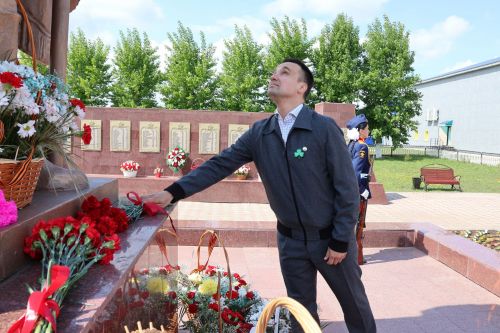 Актанышка «Алдынгылар хәрәкәте»нең Татарстан бүлекчәсе җитәкчесе Тимур Сөләйманов килде (фотолар)