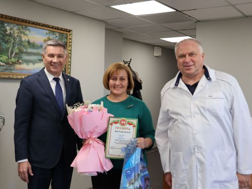 Актаныш сөт комбинаты уңганнарын хөрмәтләделәр