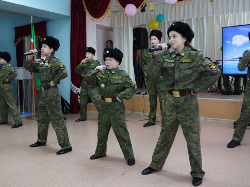 Хәсән Заманов исемендәге кадет мәктәбе «БлагоДарение» фонды белән төбәкара көрәш ярышы оештырды (фотолар)