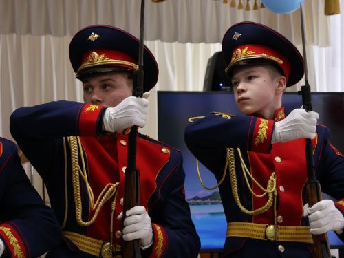 Хәсән Заманов исемендәге кадет мәктәбе «БлагоДарение» фонды белән төбәкара көрәш ярышы оештырды (фотолар)