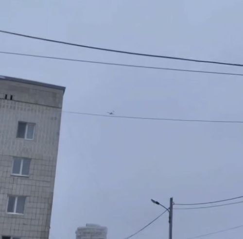 В ЖК «Лазурные небеса» в Казани врезался дрон
