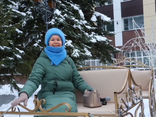 Актанышта Кыш бабайлар парады узды