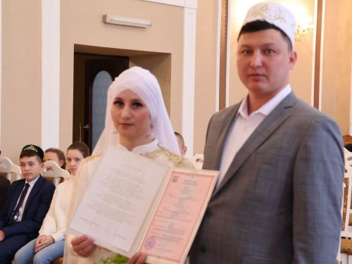 Гаилә елында беренче никах!