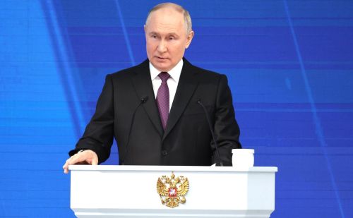 Владимир Путин: Федераль Җыенга һәр юллама - киләчәккә караш