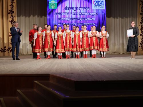 Район үзешчән сәнгать коллективлары смотрының Гран-приена Пучы мәдәният йорты коллективы лаек булды (фотолар)