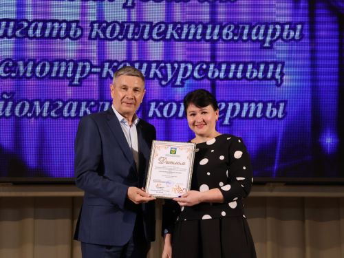 Район үзешчән сәнгать коллективлары смотрының Гран-приена Пучы мәдәният йорты коллективы лаек булды (фотолар)