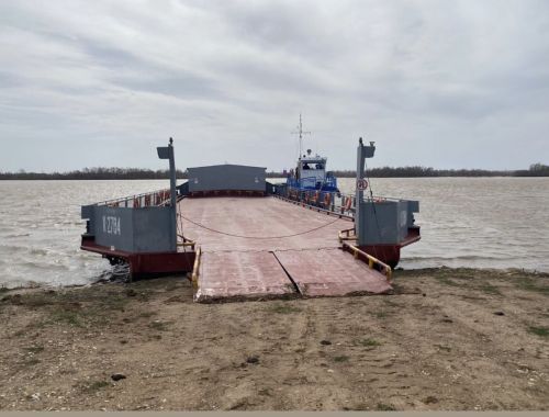 Бүген көндезге 12.00 сәгатьтә Агыйдел елгасы буенча паром ачылды