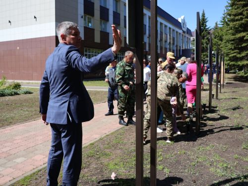 Технология техникумында «Батырлар аллеясы» ачылды