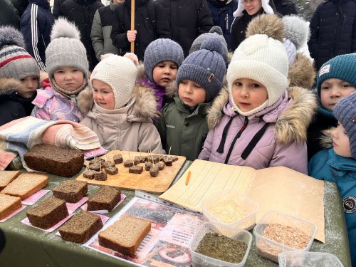 Актанышта «Блокада икмәге» Бөтенроссия акциясе узды
