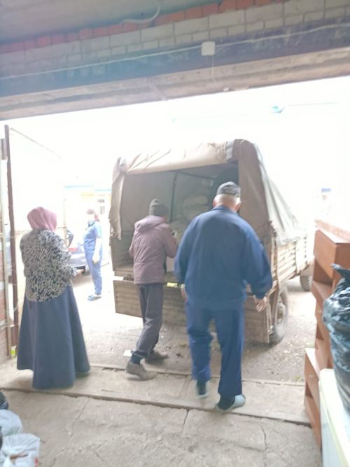 Иске Сәфәр һәм Иске Кадермәт авылы халкы Пучы картлар йортына гошер сәдакасы тапшырды