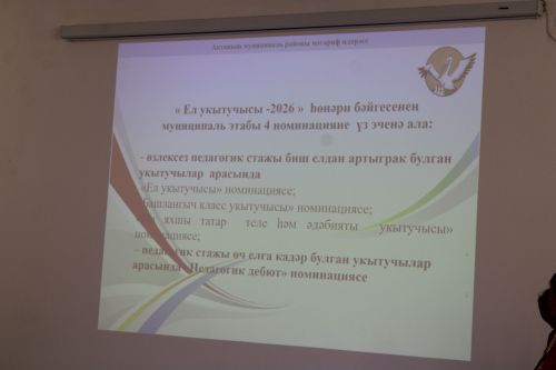Ел укытучысы – 2026: Бүген Актаныш педагоглары «Педагогик интервью»да осталыкларын сыный
