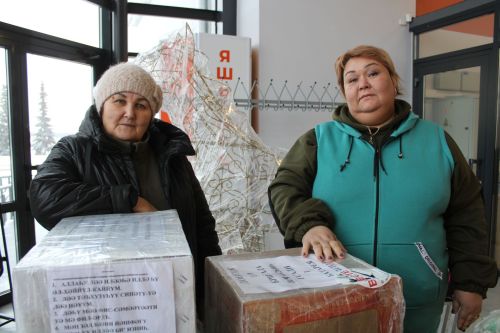 Исән-сау барып җитегез: Актаныш волонтерлары Донецк Халык республикасына гуманитар йөк илтә
