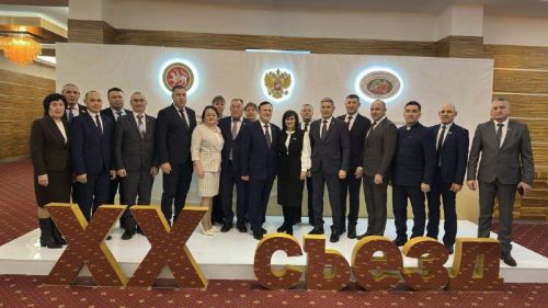 Актаныш районы җитәкчеләре муниципаль берләшмәләр советының ХХ съездында катнашты