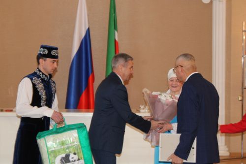 Актанышта алтын, зөбәрҗәт һәм бриллиант туйларын билгеләп үттеләр