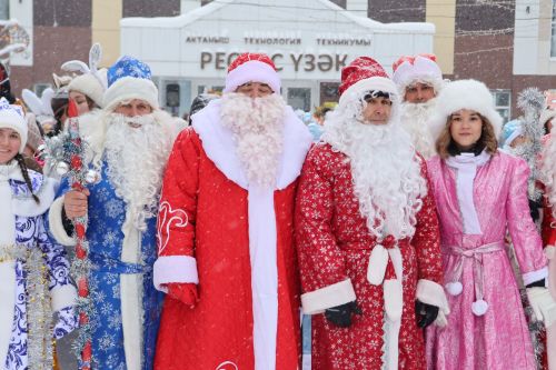 Актанышта Кыш бабайлар парады-2026