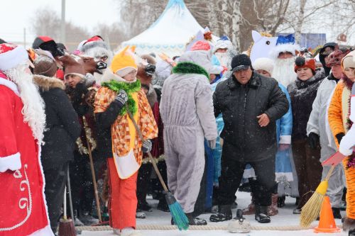 Актанышка Яңа елны тройкалар алып килә!