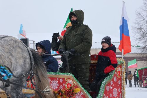 Актанышка Яңа елны тройкалар алып килә!