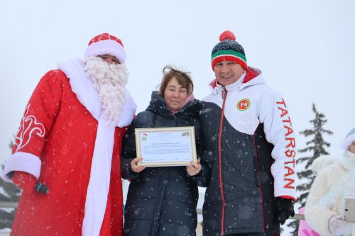 Актанышка Яңа елны тройкалар алып килә!