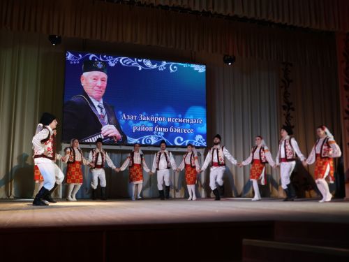 Азат Закиров исемендәге районкүләм бию конкурсыннан безнең репортаж