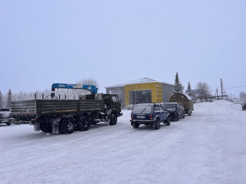 Бүген Актаныш хәрбиләре махсус хәрби операциядәге якташларга хәрәкәттәге мунча җибәрә