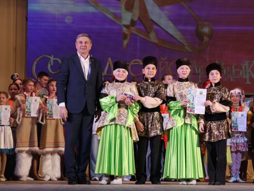 «Йолдызлык» фестиваленең 1 дәрәҗә лауреатларын хөрмәтләү- фотолар