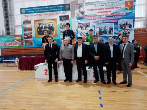 Актаныш көрәшчеләре Сарманнан җиңеп кайтты