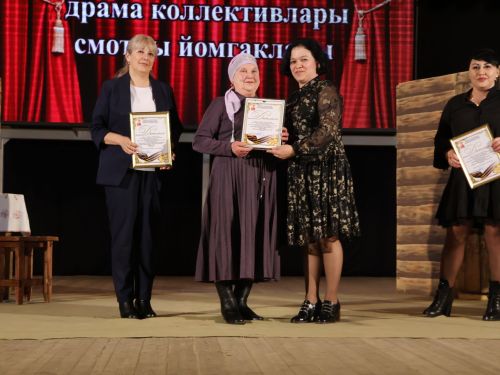 Актаныш районының Киров һәм Зөбәер коллективлары- театр айлыгы җиңүчеләре
