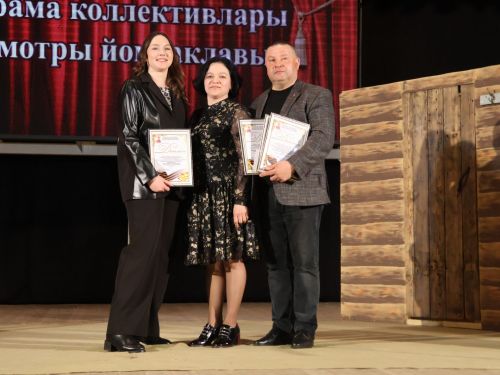 Актаныш районының Киров һәм Зөбәер коллективлары- театр айлыгы җиңүчеләре