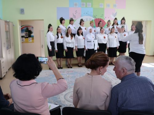 «Җиңү җырын җырлый Актаныш» хор конкурсын «Алтынчәч» балалар бакчасы башлап җибәрде