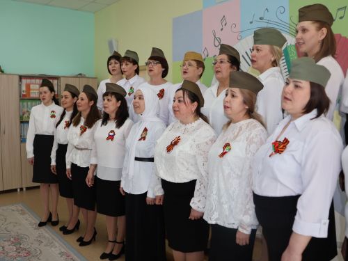 «Җиңү җырын җырлый Актаныш» хор конкурсын «Алтынчәч» балалар бакчасы башлап җибәрде