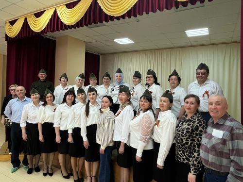 Җиңү җырын җырлый Актаныш: Балалар иҗат үзәге коллективы акциягә легендар «Катюша»ны әзерләгән