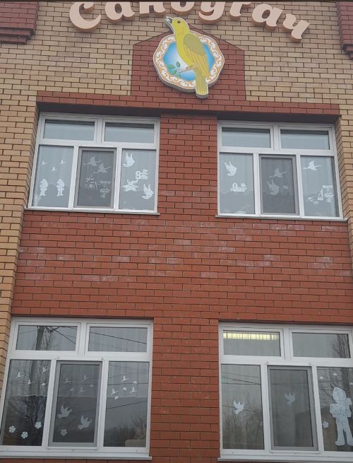 Пучы балалар бакчасында «Җиңү тәрәзәләре» балкый