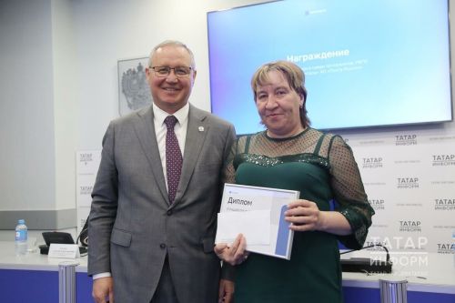 Яңа Әлем почтальоны «Татмедиа» басмаларын таратуда республикада иң яхшысы булып танылды