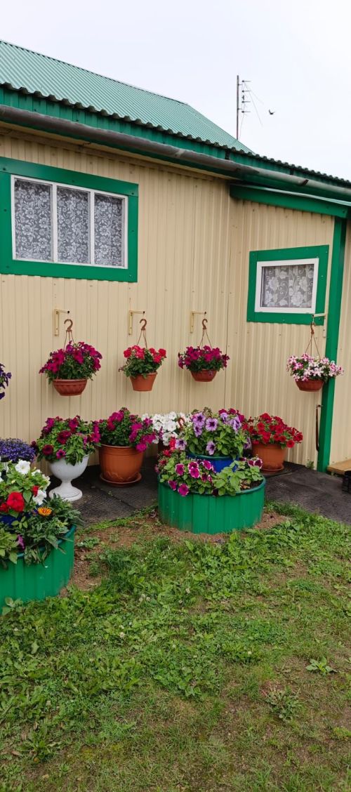 Яңа Әлемнән 83 яшьлек Фәния Шәймәрданова өй каршын гөлбакча иткән