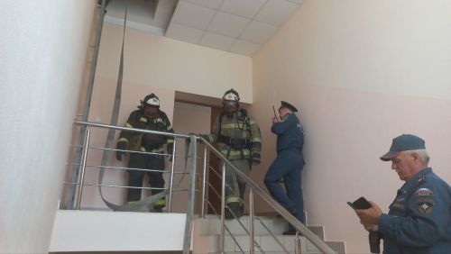 МЧС хезмәткәрләре «Бүләк» төбәкара лагеренда янгын куркынычсызылыгы дәресе уздырды