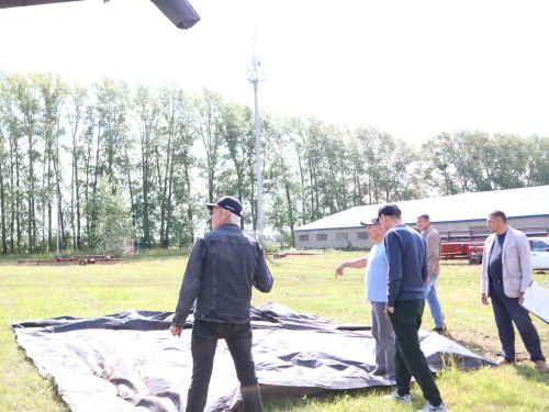 Актанышта «Комбайннар парады» уза