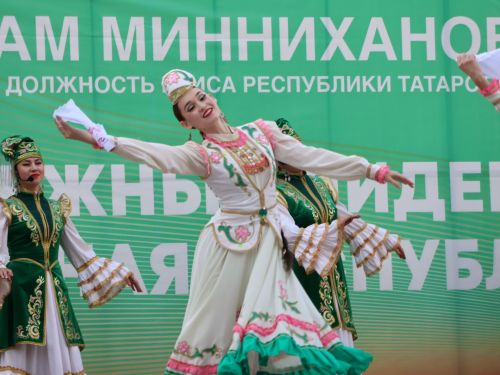 Актанышта «Безнең ишегалды» программасының биш еллыгын бәйрәм иттеләр