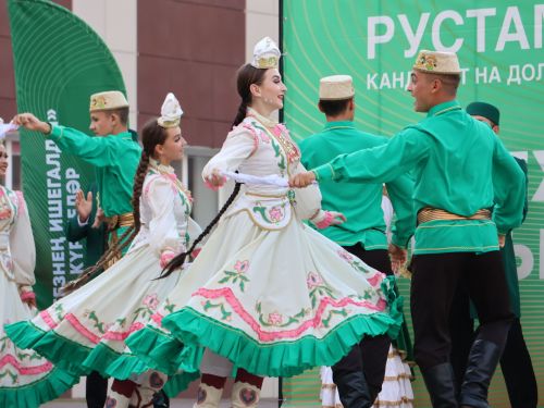 Актанышта «Безнең ишегалды» программасының биш еллыгын бәйрәм иттеләр