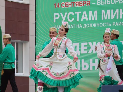 Актанышта «Безнең ишегалды» программасының биш еллыгын бәйрәм иттеләр