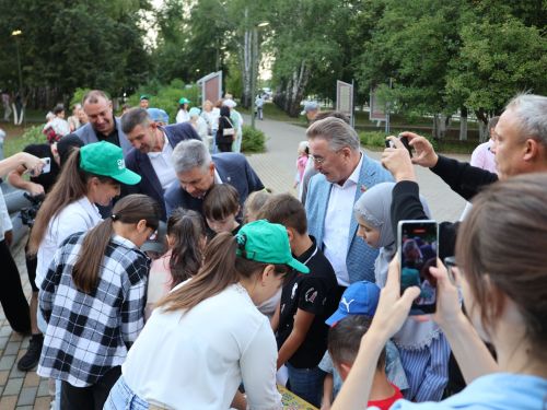 Актанышта «Безнең ишегалды» программасының биш еллыгын бәйрәм иттеләр