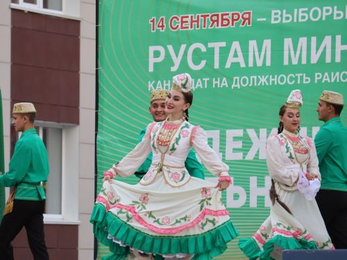 Актанышта «Безнең ишегалды» программасының биш еллыгын бәйрәм иттеләр