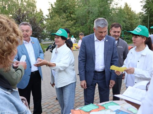 Актанышта «Безнең ишегалды» программасының биш еллыгын бәйрәм иттеләр