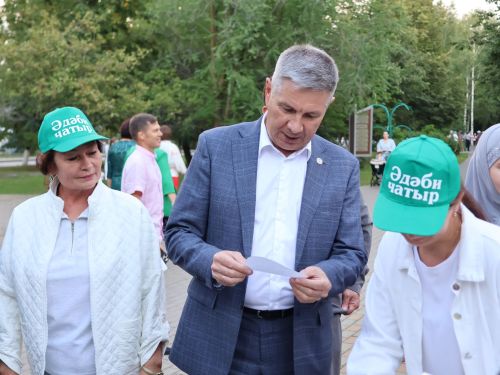 Актанышта «Безнең ишегалды» программасының биш еллыгын бәйрәм иттеләр