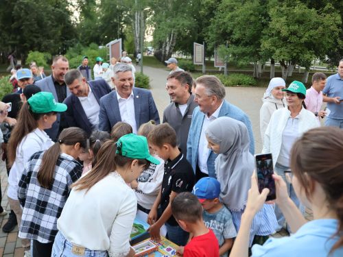Актанышта «Безнең ишегалды» программасының биш еллыгын бәйрәм иттеләр
