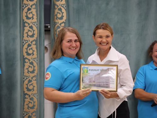 «Бүләк» аланының «Алдынгылар хәрәкәте» сменасы үз эшен тәмамлады