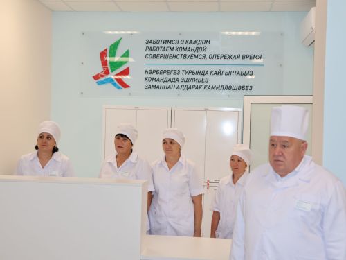 Рөстәм Миңнеханов Актаныш хастаханәсенең кабул итү-диагностика бүлеген ачты